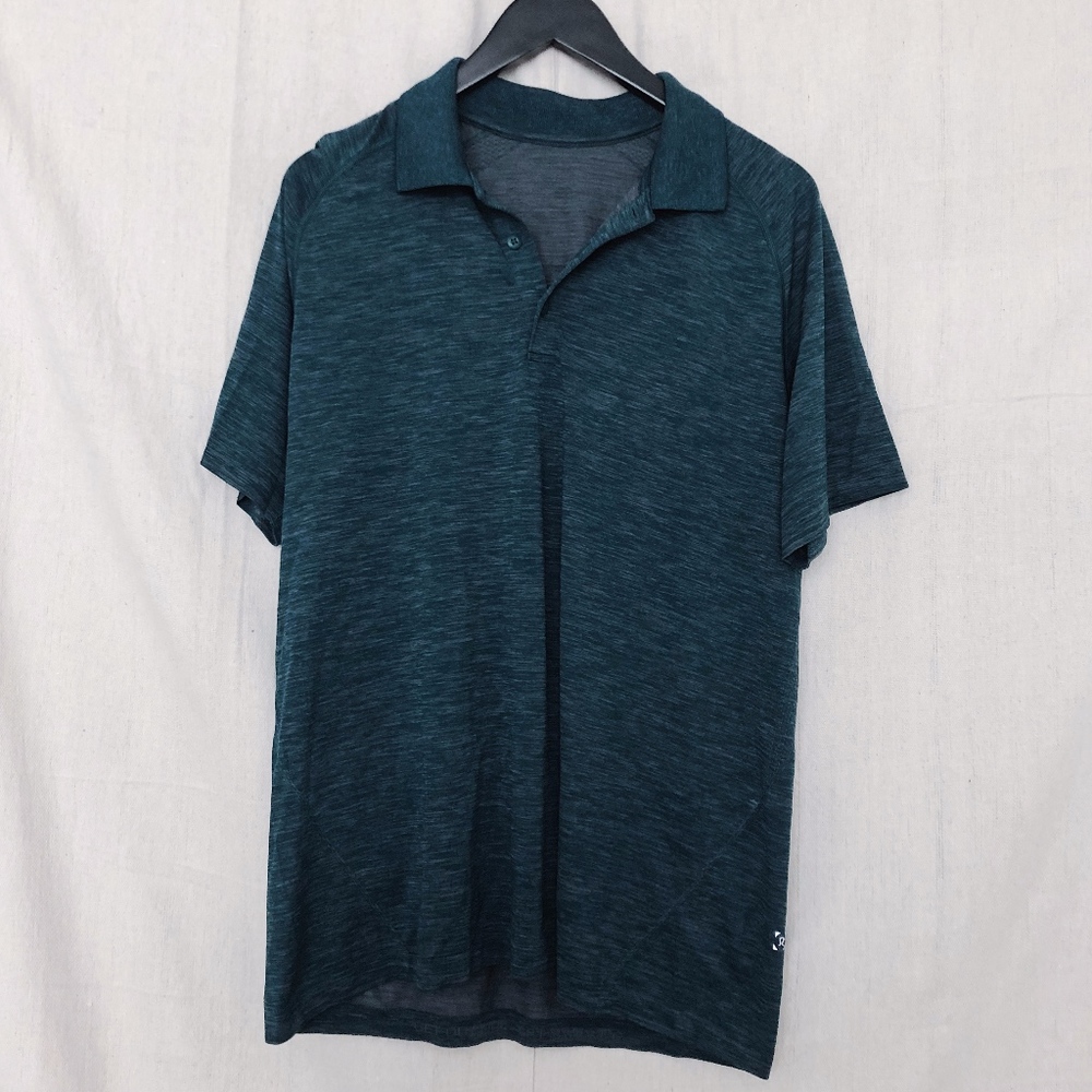 Lululemon Metal Vent Tech Polo - Teal